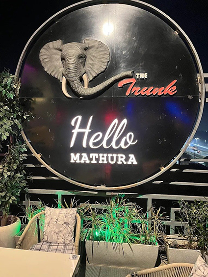 The Trunk Roof Top Café & Restro Bar in Mathura